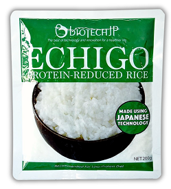 ECHIGO rýže 200g - nízkobílkovinná