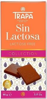 Bez laktózy - Čokoláda mléčná 90g TRAPA