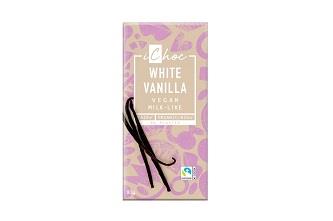 Čokoláda iChocvegan rýžová bílá vanilka 80g