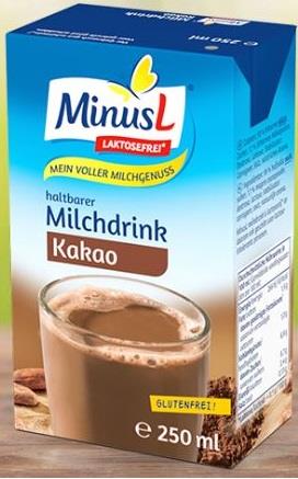 Bez laktózy - Kakaové mléko 250ml 