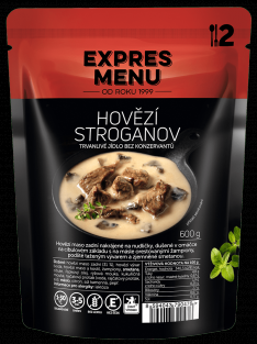 ExMenu Hovězí Stroganov 600g