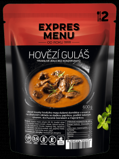 ExMenu Hovězí guláš 600g