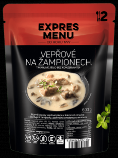 ExMenu Vepřové na žampionech 600g