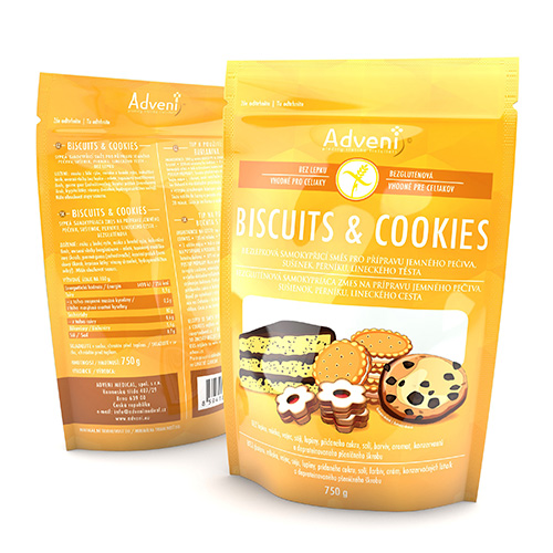 ADV Směs BISCUITS COOKIES samokypřící 750g