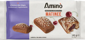 Amino PKU - Buchtičky s třešňovou náplní 180g 