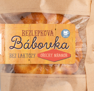 DP - Bábovka MINI mramor+ořechy 320g - bez laktózy