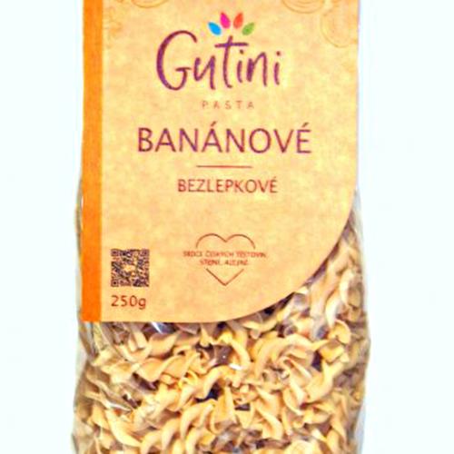 Těstoviny Gutini BZLP - banánové 250g