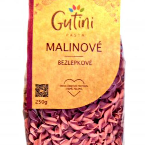Těstoviny Gutini BZLP - malinové 250g