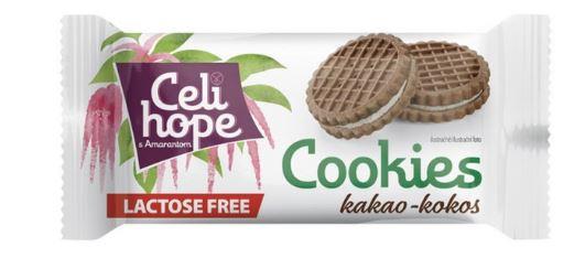Celi hope Cookies kakao-kokos 36g - bez lepku
