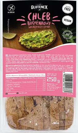 Chléb vícezrnný tmavý 250g - bez lepku