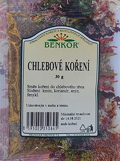 Koření Benkor - Chlebové koření 30g