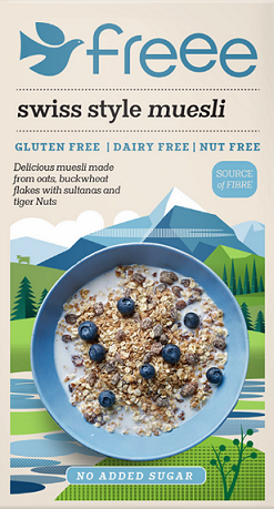 DF - Muesli Swiss style 400g - bez lepku 