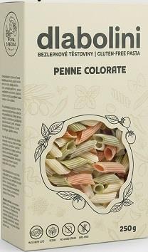 Těstoviny Dlabolini - Penne Colorate 220g 
