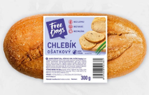 Free Days - Chlebík Ošatkový 300g - bez lepku