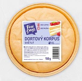 Free Days - Dortový korpus 150g