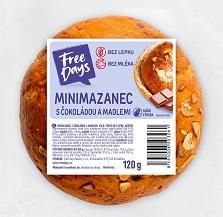 Free Days - Mini mazanec s čokokousky 120g 