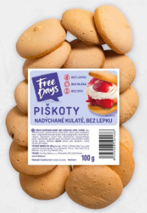 Free Days - Piškoty kulaté 100g