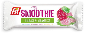 Tyčinka FIT Smoothie jahoda+ rebarbora 32g