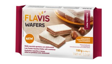 Flavis PKU - Vafle s oříškovou příchutí 150g