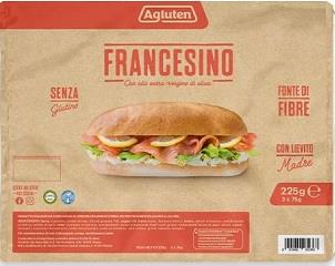 FRANCESINO kváskové bagety 3x75g - bez lepku