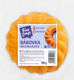 Free Days - Bábovka mramorová 100g 
