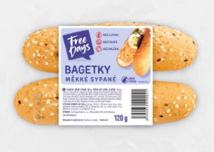 Free Days - Bageta sypaná 2x60g