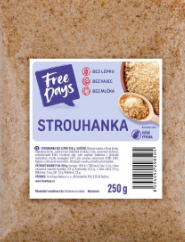 Free Days - Strouhanka pečivová 250g 