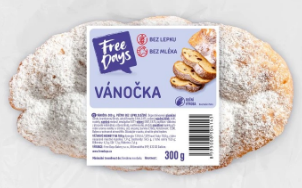 Free Days - Vánočka 300g 
