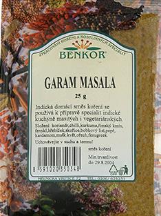 Koření Benkor - Garam Masala 25g