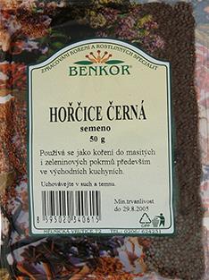 Koření Benkor - Hořčice černá 50g