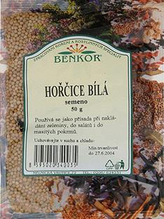 Koření Benkor - Hořčice bílá 50g 