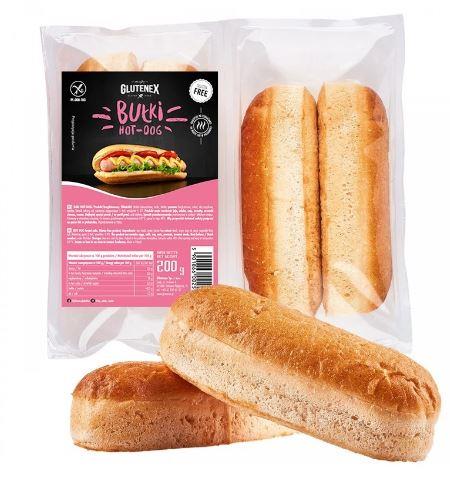 Hot Dog minibagety 200g PKU, bez lepku