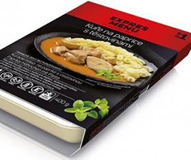 ExMenu Komplet Kuře na paprice s těstovinami 500g