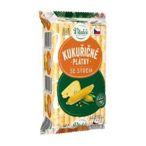 Křehký Kukuřičný plátek se sýrem - bez lepku 60g 