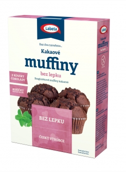LAB - Směs na Muffiny kakaové 300g - bez lepku