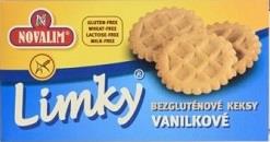 Limky vanilkové sušenky neplněné 150g - bez lepku