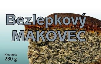 M - Bezlepkový chlebíček s mákem 280g