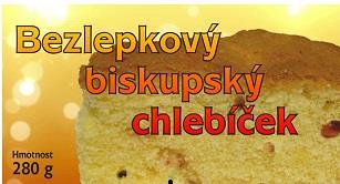 M - Bezlepkový chlebíček biskupský 280g