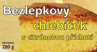 M - Bezlepkový chlebíček s citrónov. příchutí 280g