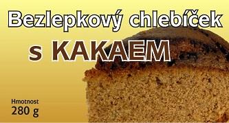 M - Bezlepkový chlebíček kakaový 280g