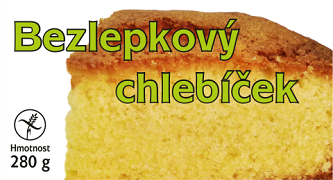 M - Bezlepkový chlebíček piškotový 280g