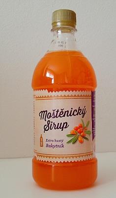 Moštěnický sirup Rakytník 0,7l