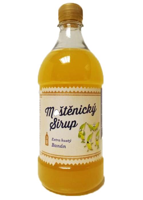 Moštěnický sirup Banán 0,7 L