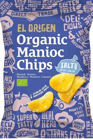 Maniokové chipsy 60g El Origen 