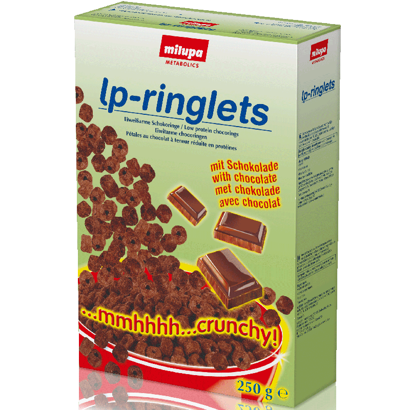 LP PKU - Ringlets (kakaové kroužky) 250g