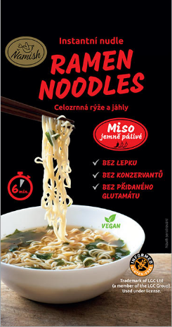 Instantní nudle s MISO příchutí 57g - bez lepku