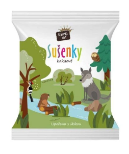 PER (N) - Sušenky ve tvaru Zvířátek kakaové 100g 