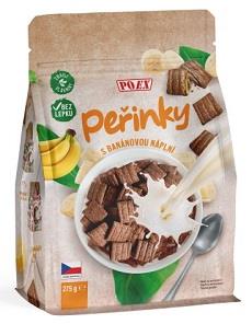 Peřinky s náplní banánovou 275g - bez lepku