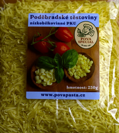 Těstoviny  PKU - nudle řezané do polévky 250g