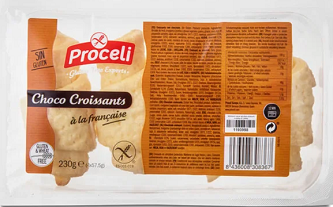 Proceli - Croissants Choco franc.typu 230g 